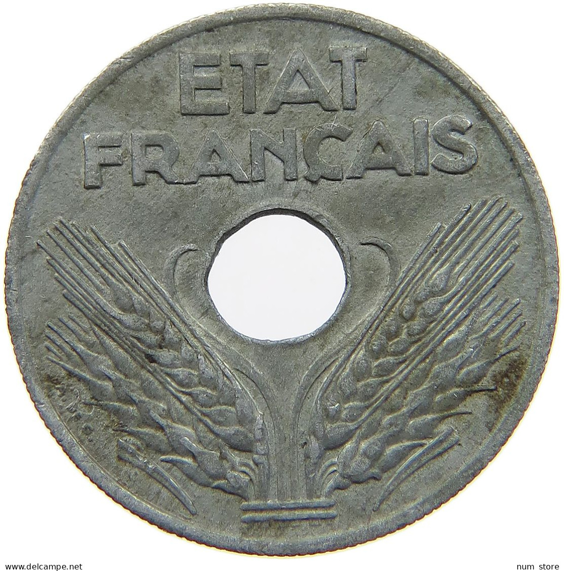 FRANCE 20 CENTIMES 1943 #c075 0783 - 20 Centimes