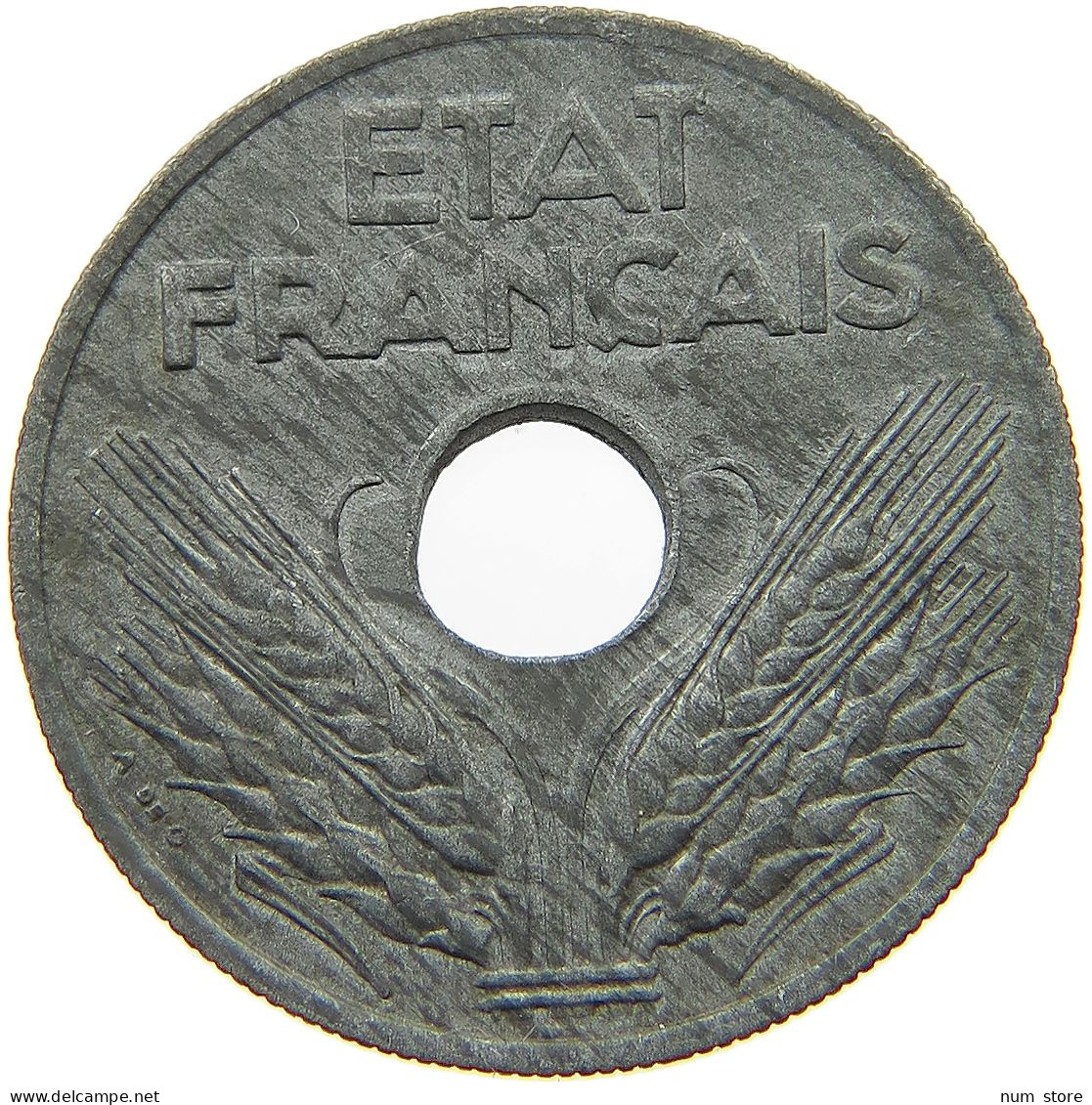 FRANCE 20 CENTIMES 1943 #a006 0193 - 20 Centimes