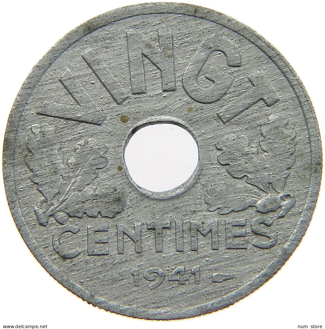 FRANCE 20 CENTIMES 1941 #c075 0787 - 20 Centimes