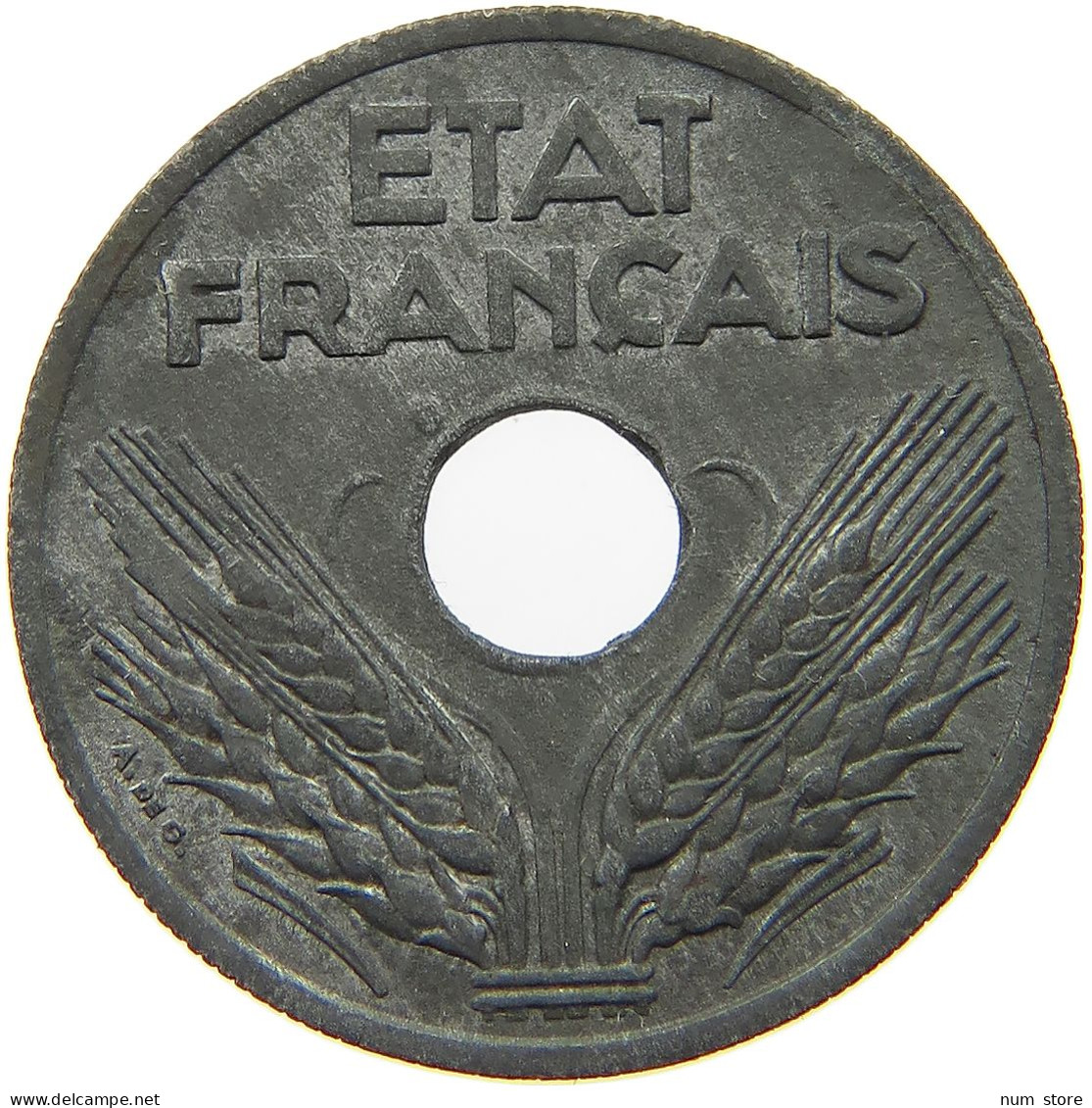 FRANCE 20 CENTIMES 1941 #a006 0217 - 20 Centimes