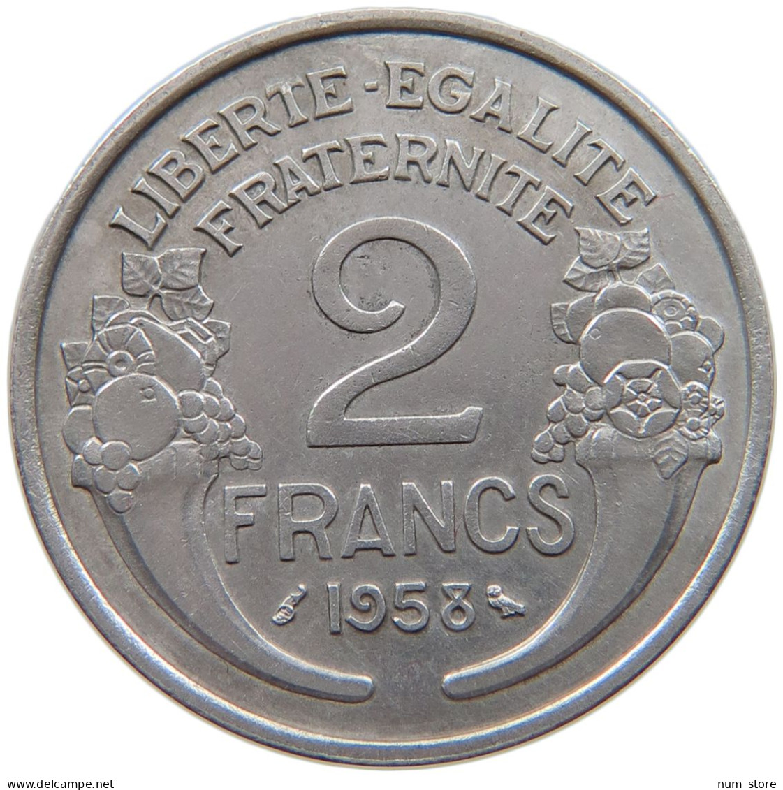 FRANCE 2 FRANCS 1958 TOP #a060 0169 - 2 Francs