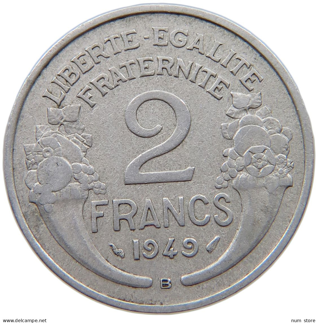 FRANCE 2 FRANCS 1949 B #c061 0179 - 2 Francs