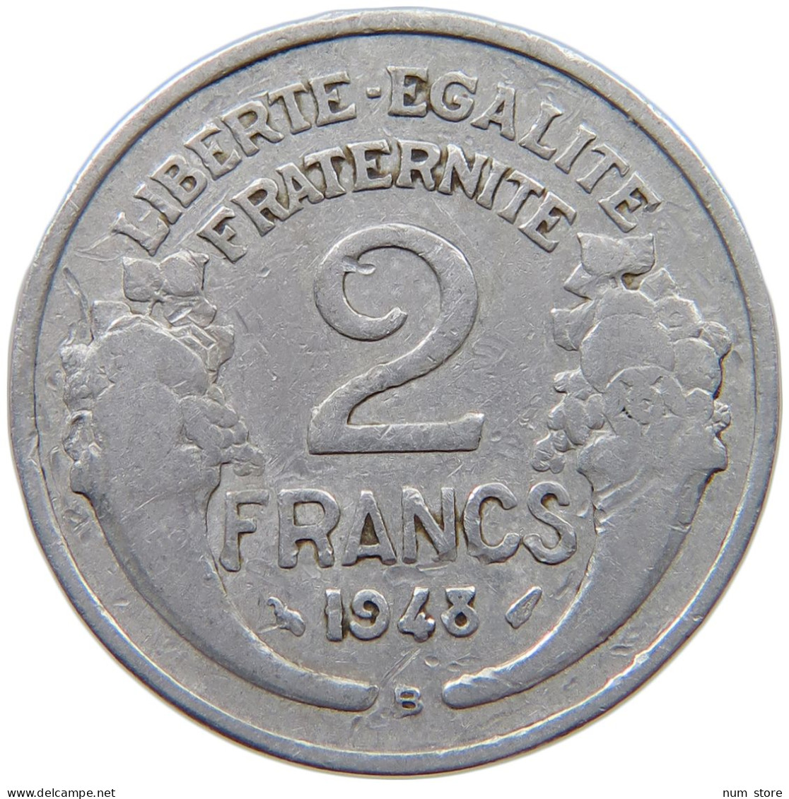 FRANCE 2 FRANCS 1948 B #c061 0171 - 2 Francs