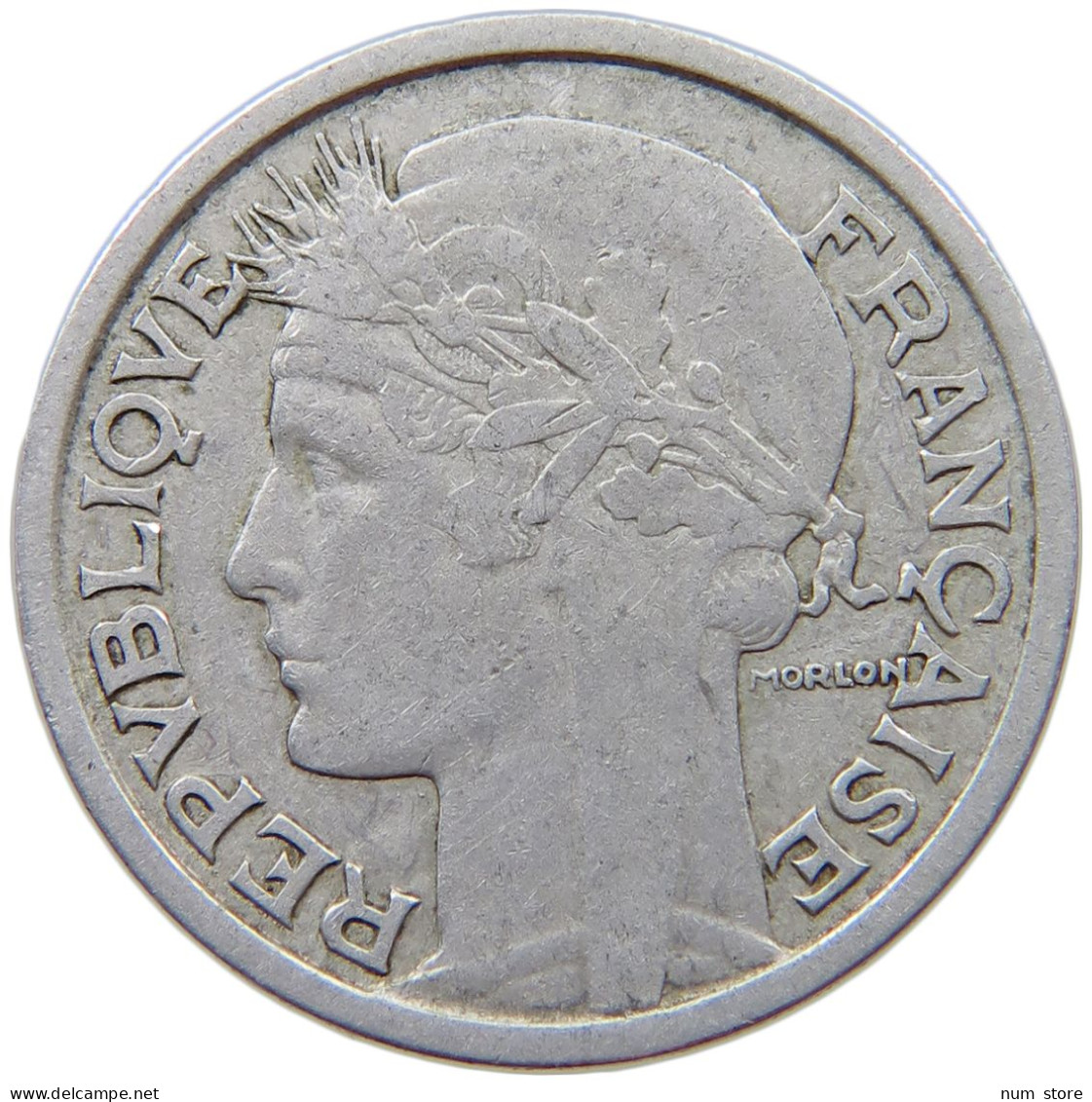 FRANCE 2 FRANCS 1947 #s074 0043 - 2 Francs
