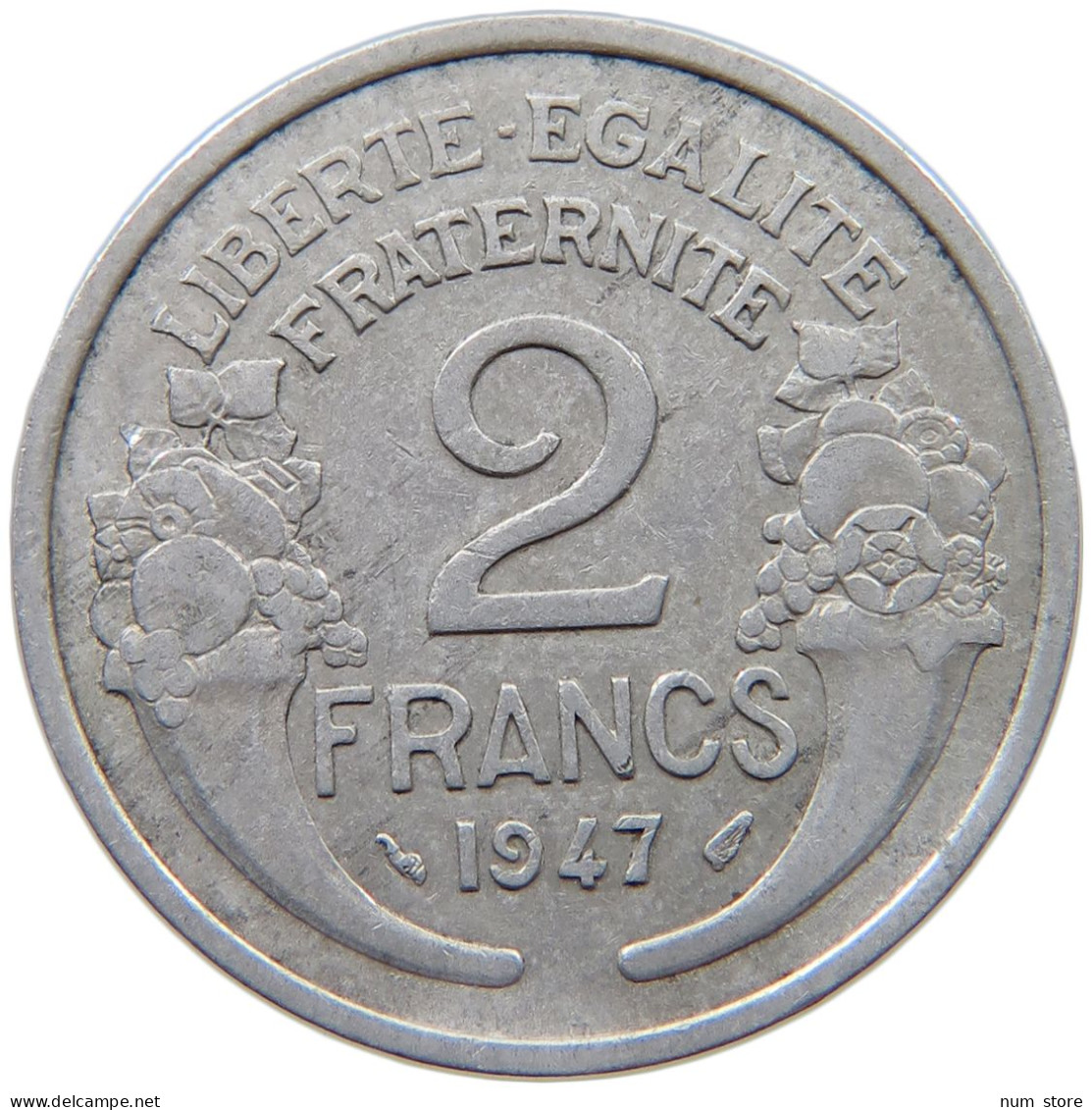 FRANCE 2 FRANCS 1947 #c061 0183 - 2 Francs