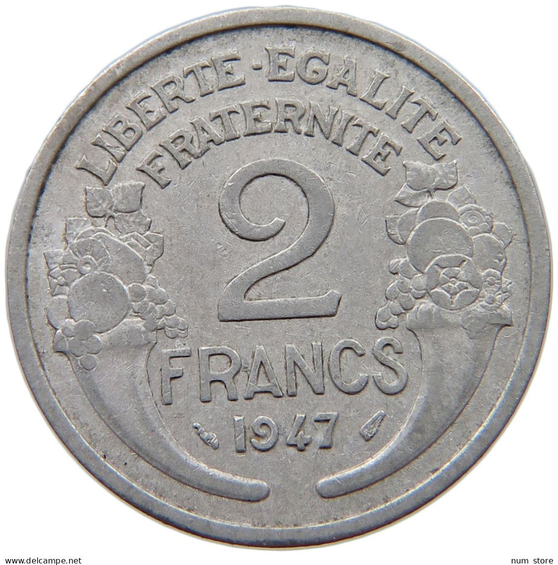 FRANCE 2 FRANCS 1947 #c061 0181 - 2 Francs