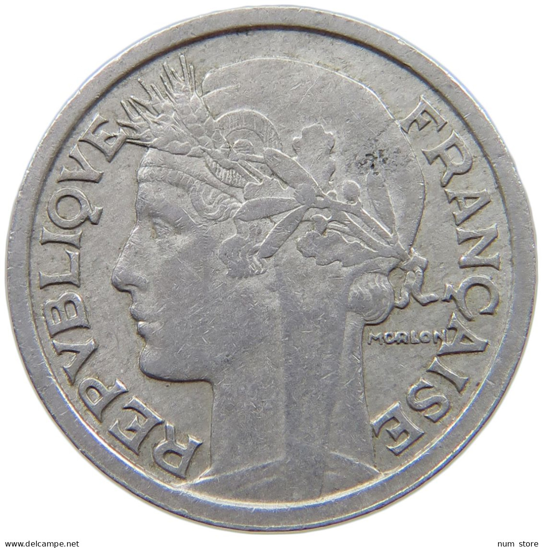 FRANCE 2 FRANCS 1946 #s068 0703 - 2 Francs