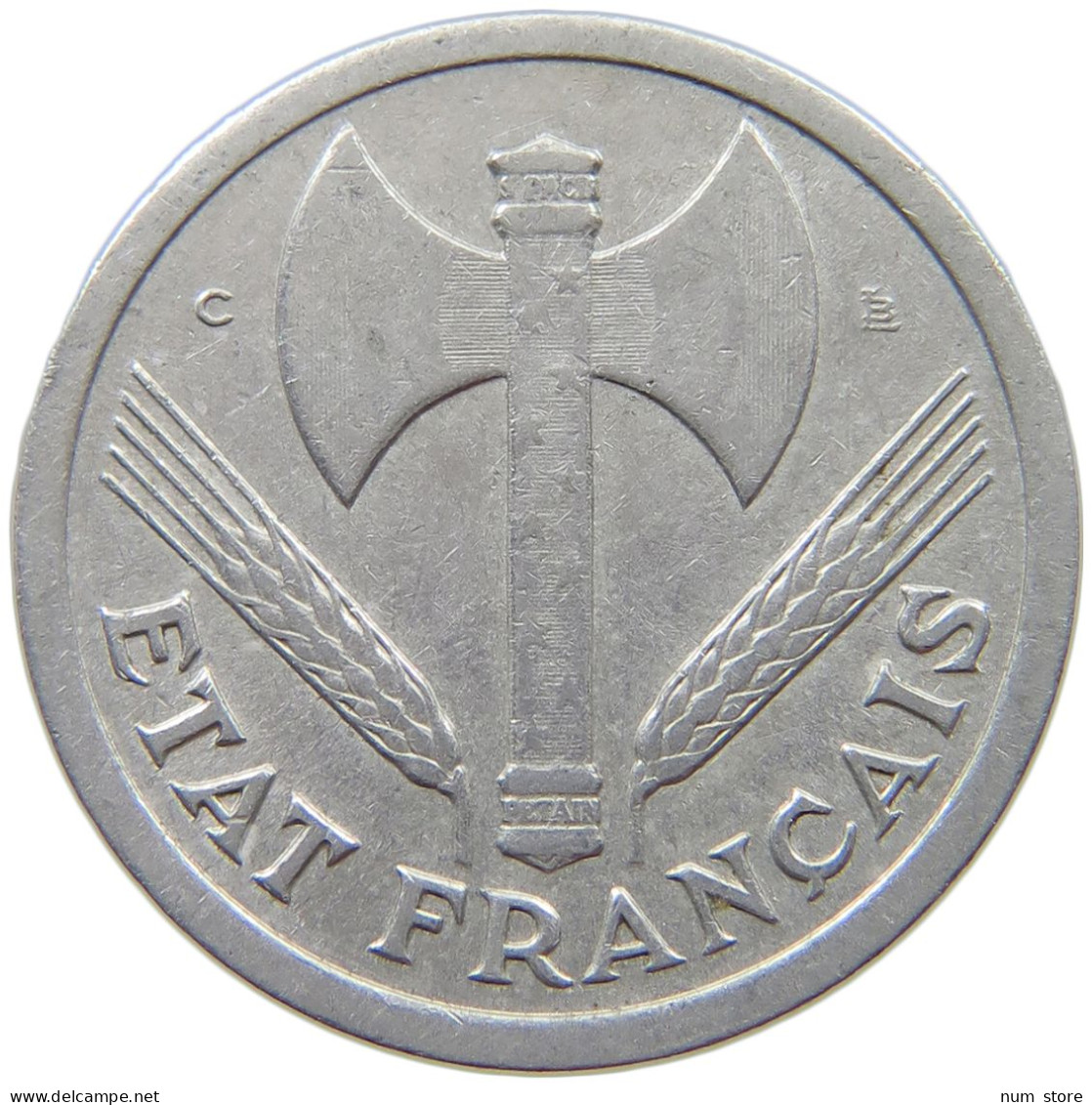 FRANCE 2 FRANCS 1944 C #s068 0705 - 2 Francs