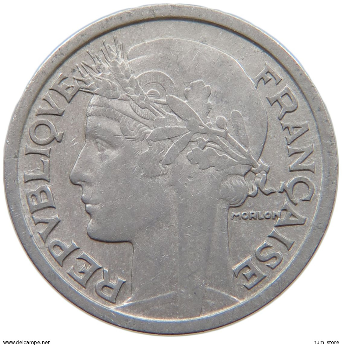 FRANCE 2 FRANCS 1946 B #a060 0157 - 2 Francs