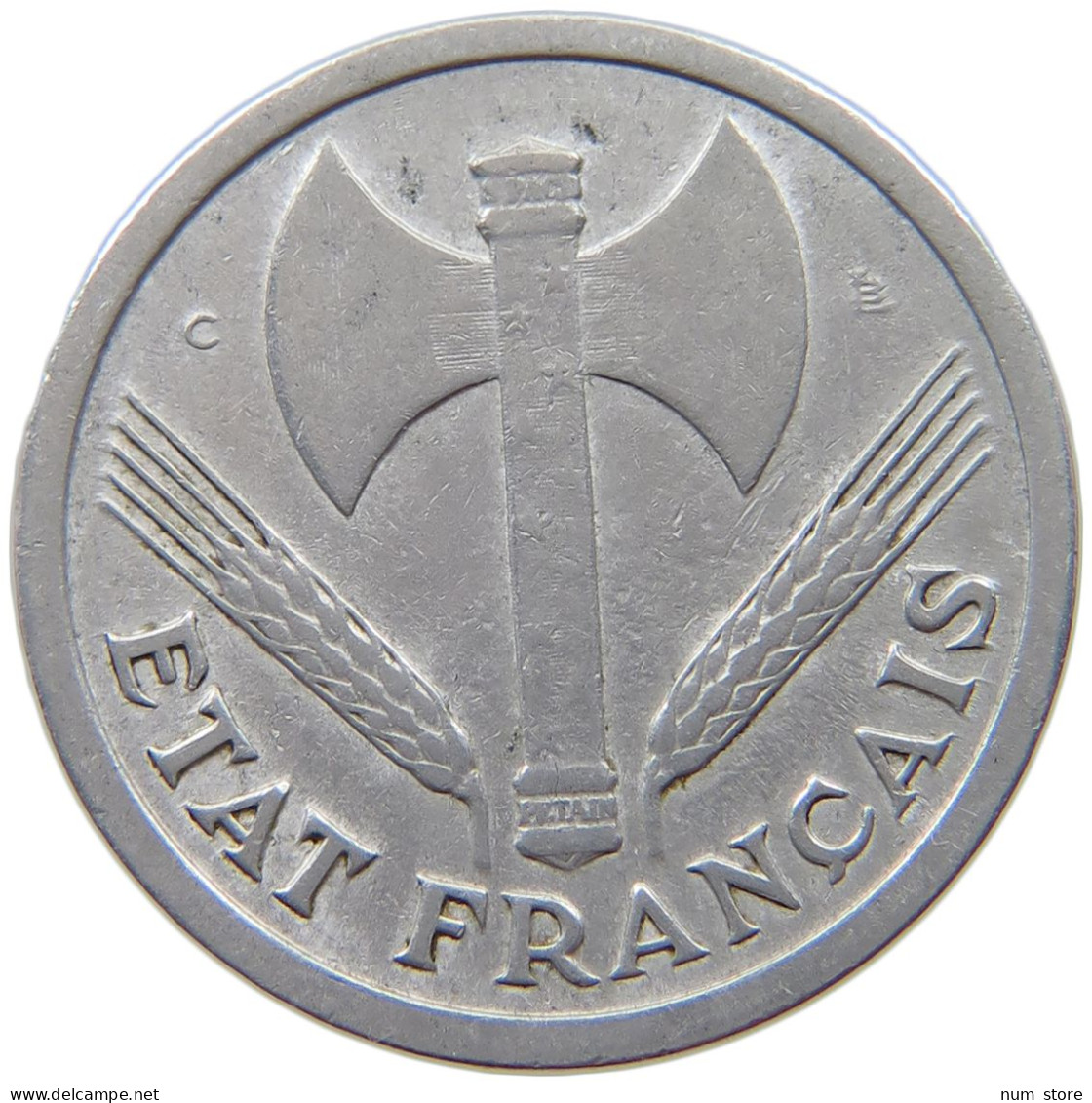 FRANCE 2 FRANCS 1944 C #a022 0055 - 2 Francs