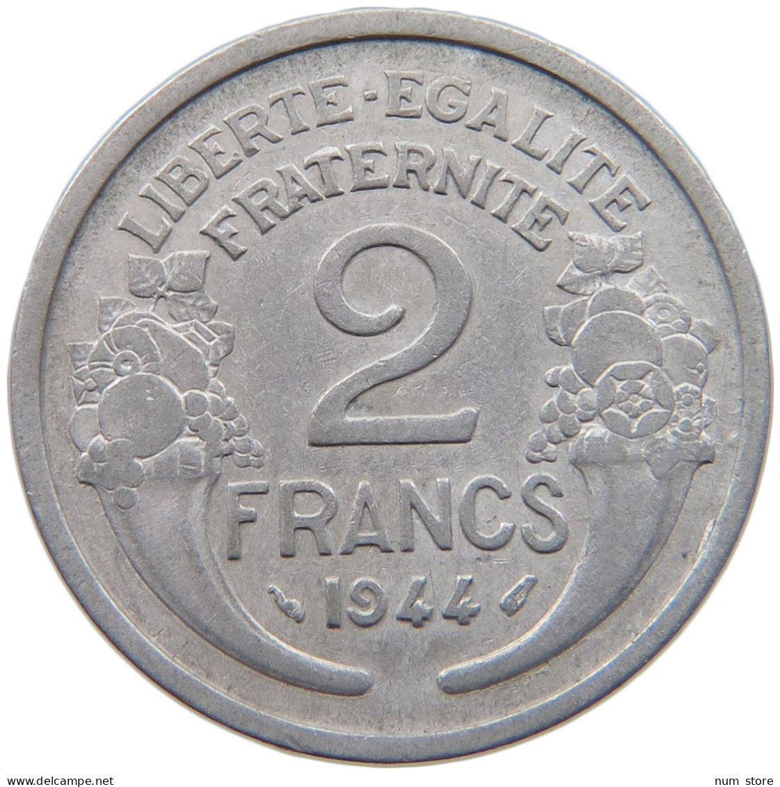 FRANCE 2 FRANCS 1944 #c078 0429 - 2 Francs