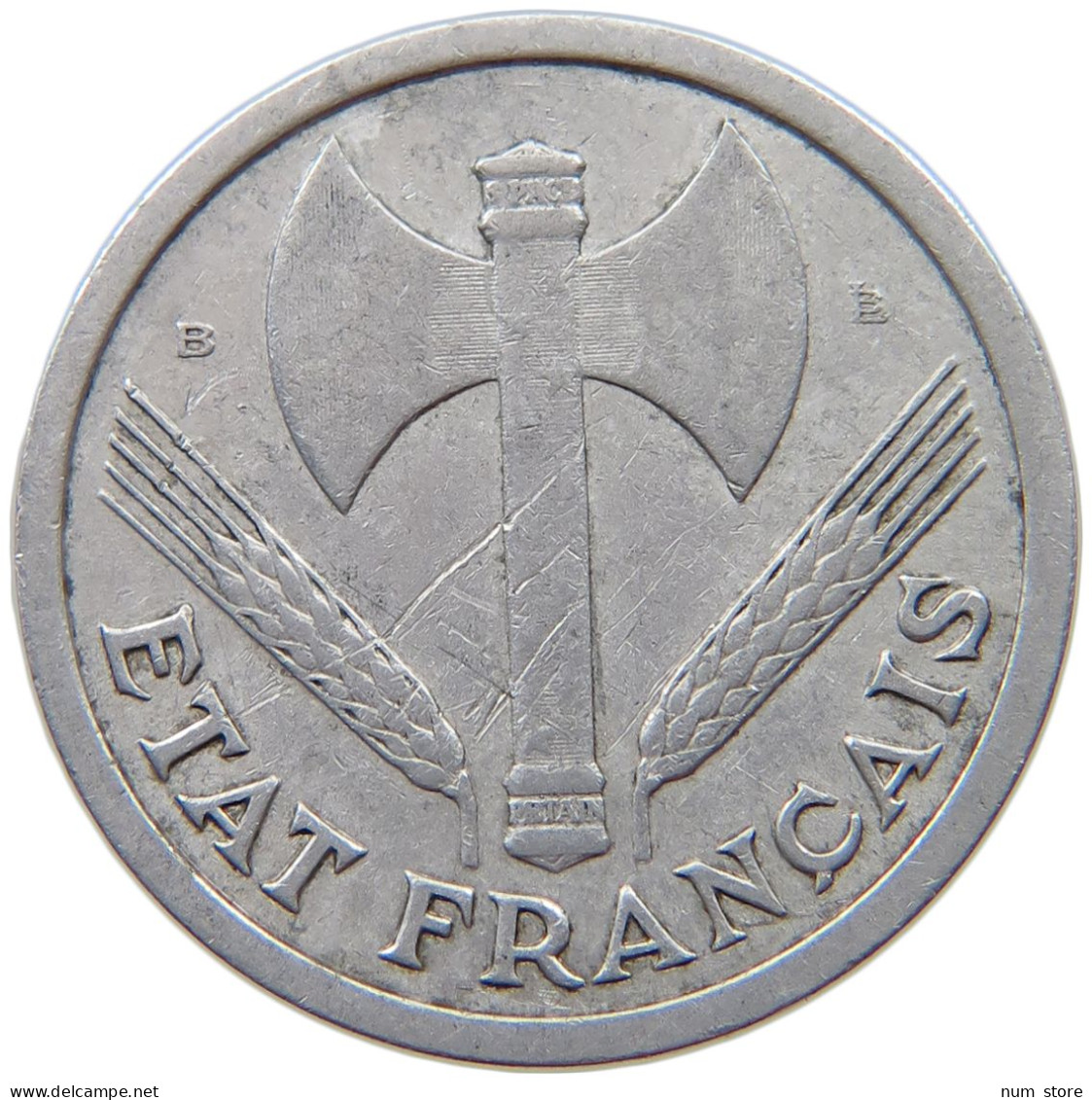 FRANCE 2 FRANCS 1944 B #a022 0063 - 2 Francs