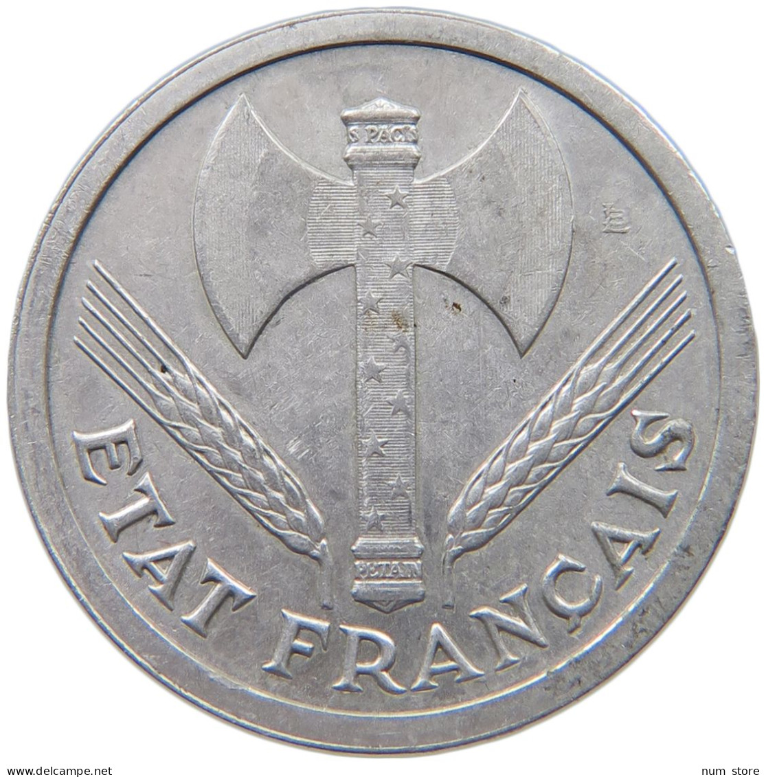 FRANCE 2 FRANCS 1943 #c019 0455 - 2 Francs