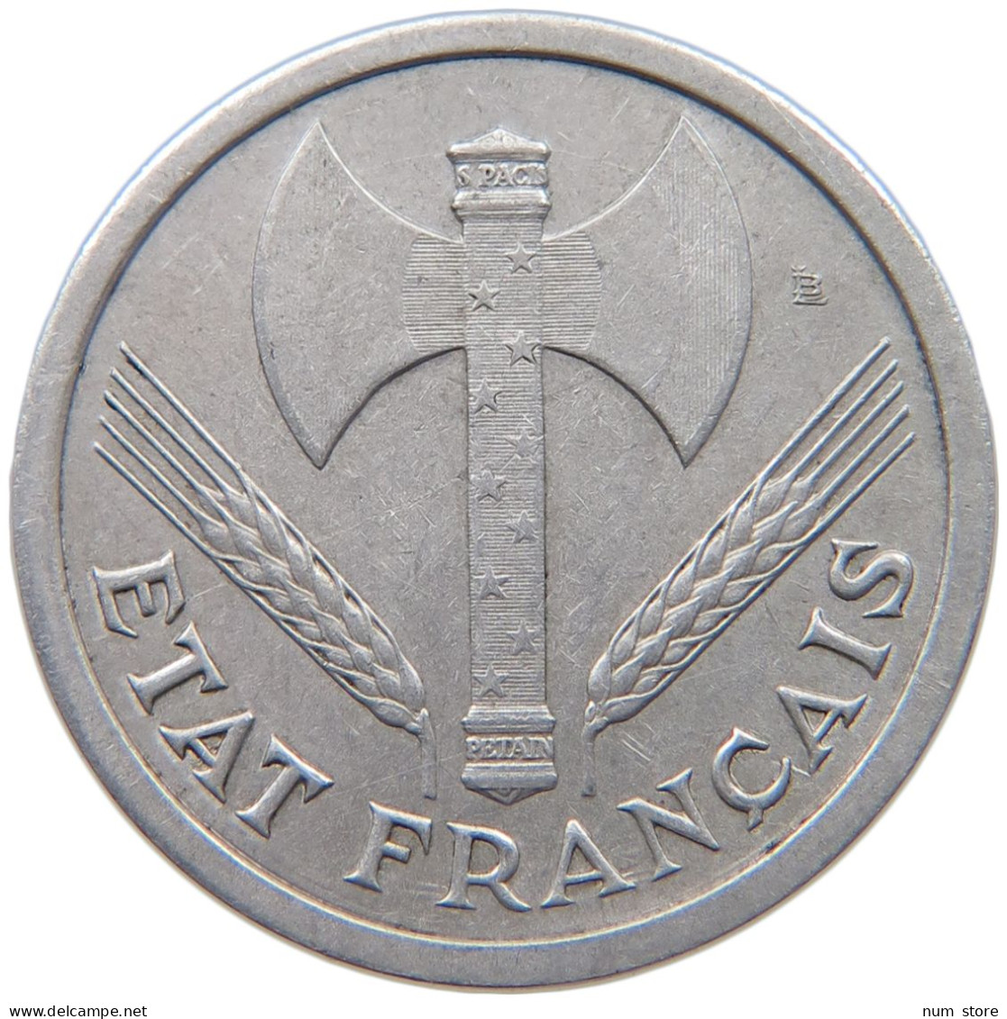 FRANCE 2 FRANCS 1943 #c078 0439 - 2 Francs