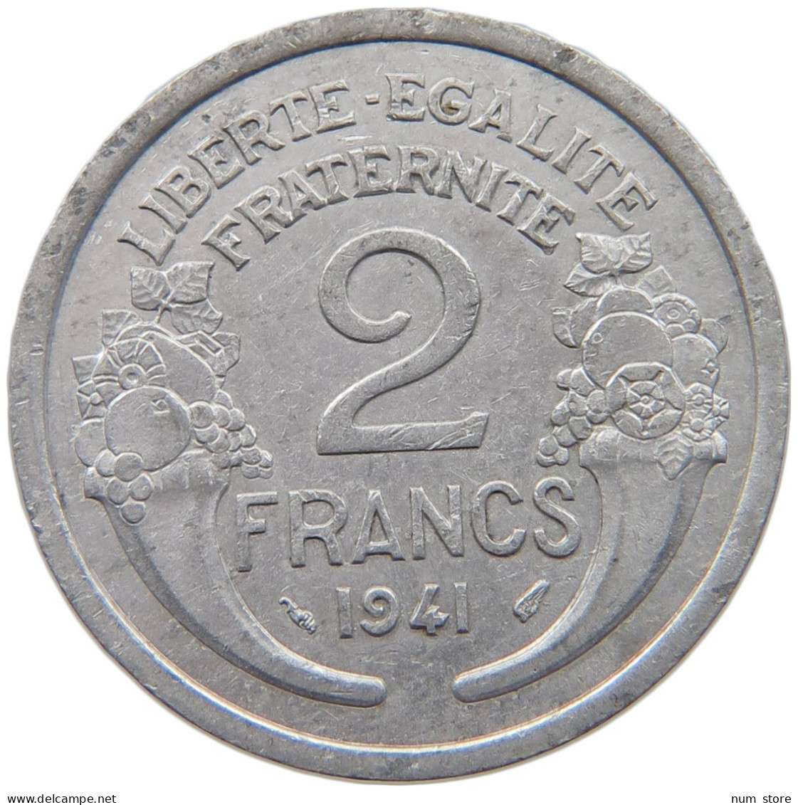 FRANCE 2 FRANCS 1941 #c078 0427 - 2 Francs