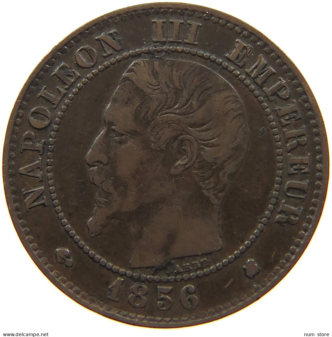 FRANCE 2 CENTIMES 1856 K #c022 0433 - 2 Centimes