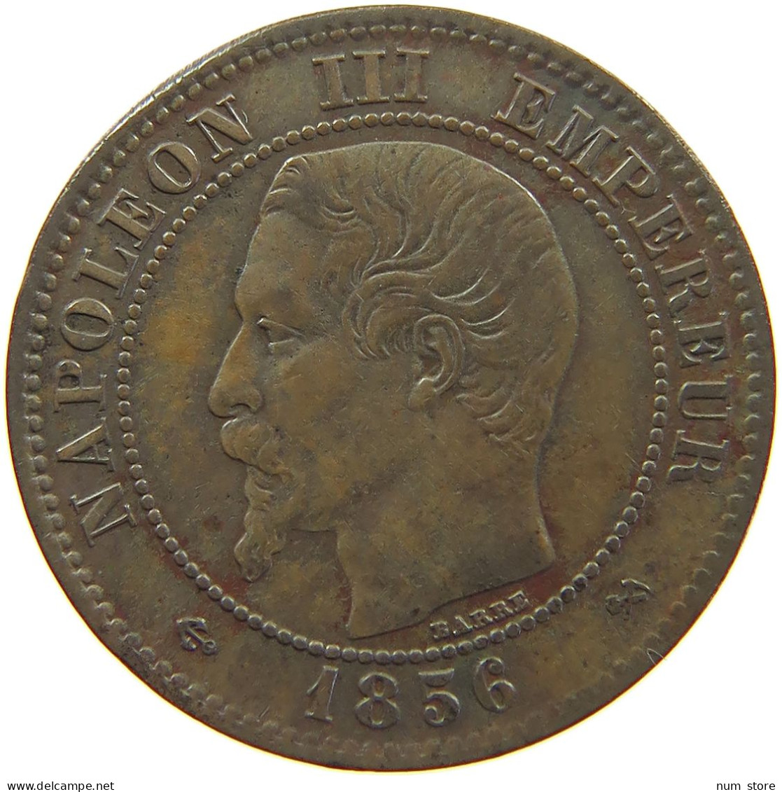 FRANCE 2 CENTIMES 1856 B #c039 0163 - 2 Centimes