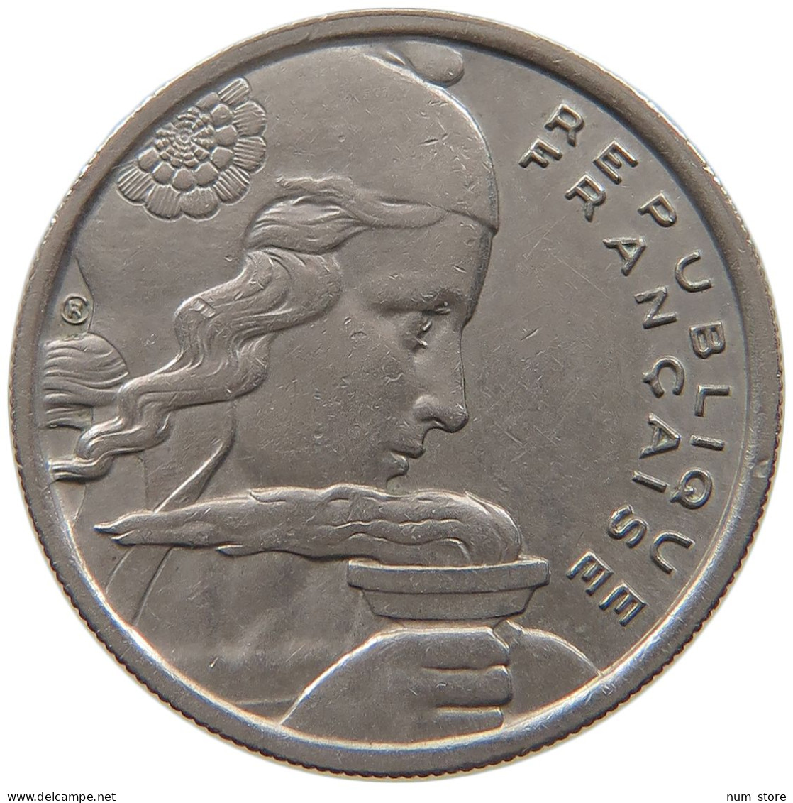 FRANCE 100 FRANCS 1957 B #a080 0061 - 100 Francs