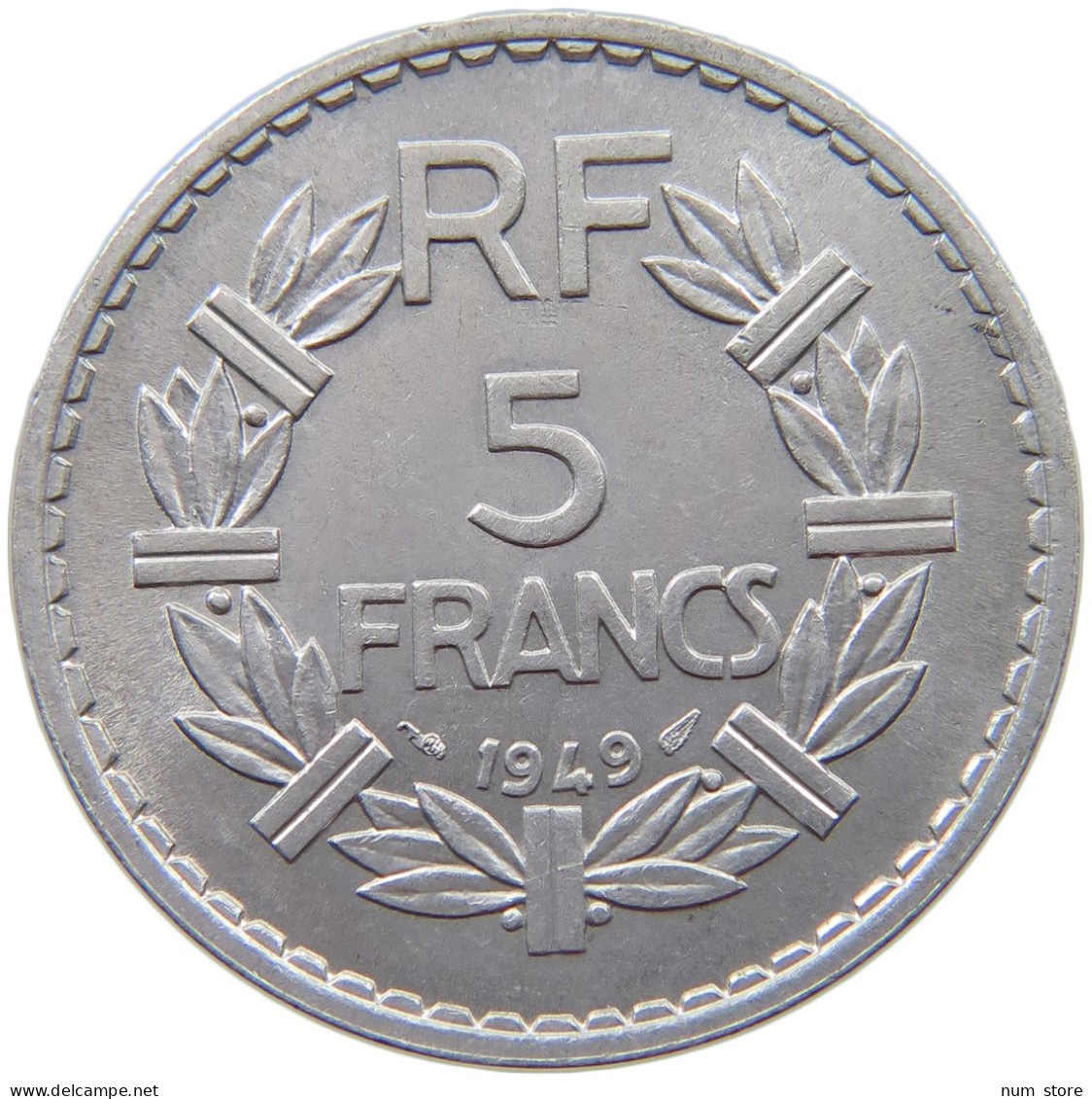 FRANCE 5 FRANCS 1949 TOP #s068 0805 - 5 Francs