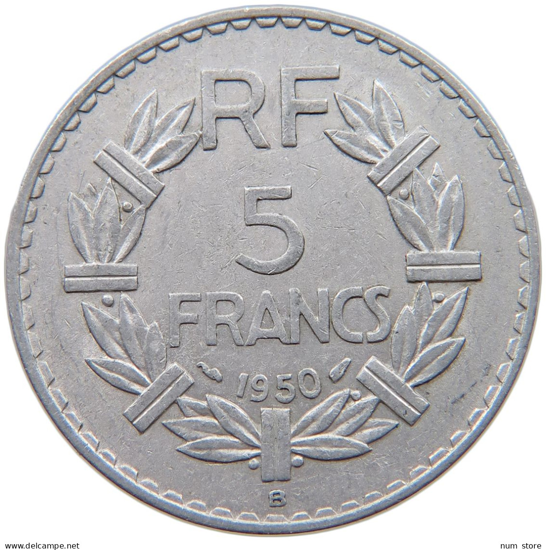 FRANCE 5 FRANCS 1950 B #c061 0135 - 5 Francs