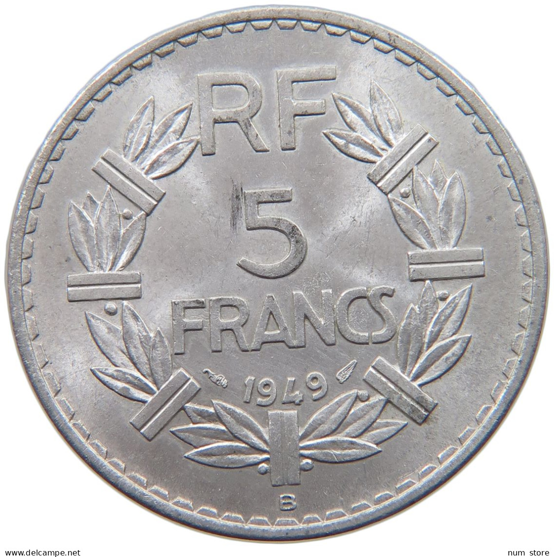 FRANCE 5 FRANCS 1949 B #c019 0451 - 5 Francs