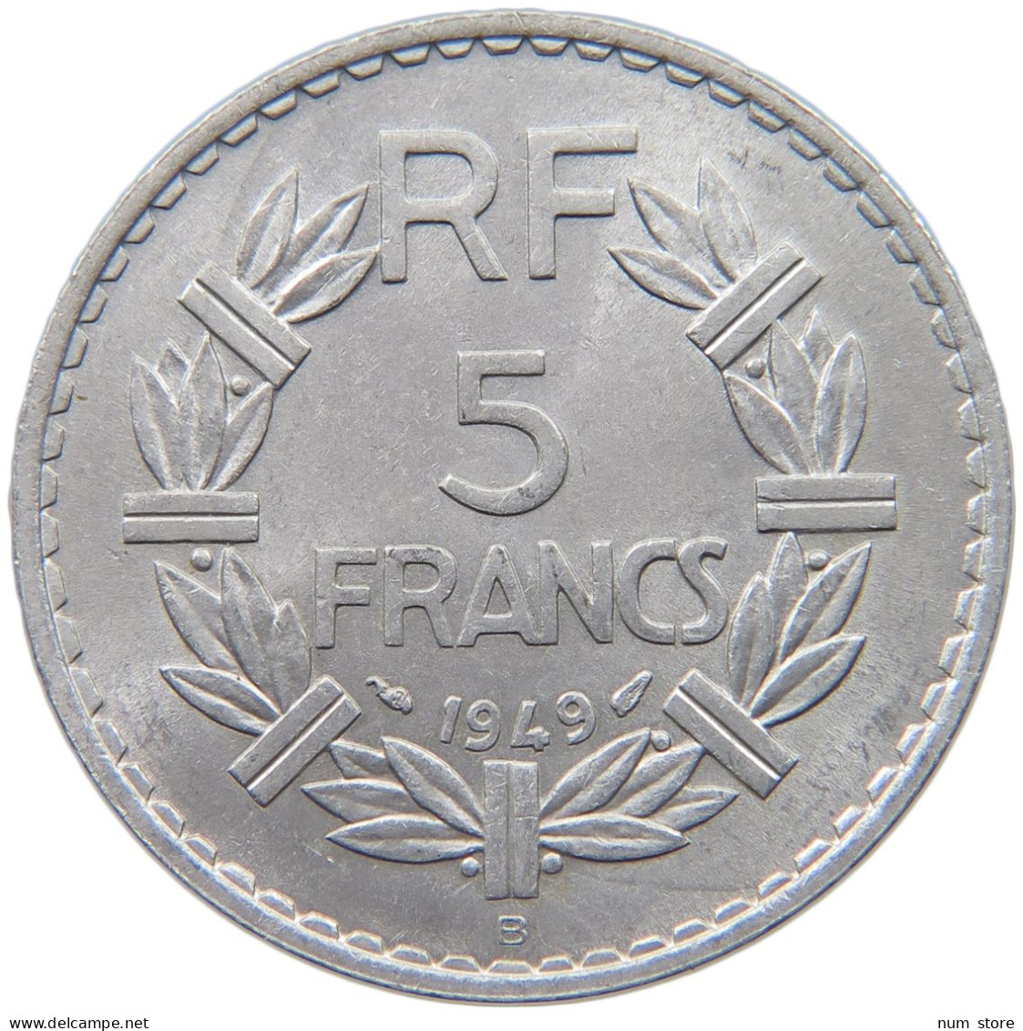 FRANCE 5 FRANCS 1949 B #c014 0507 - 5 Francs
