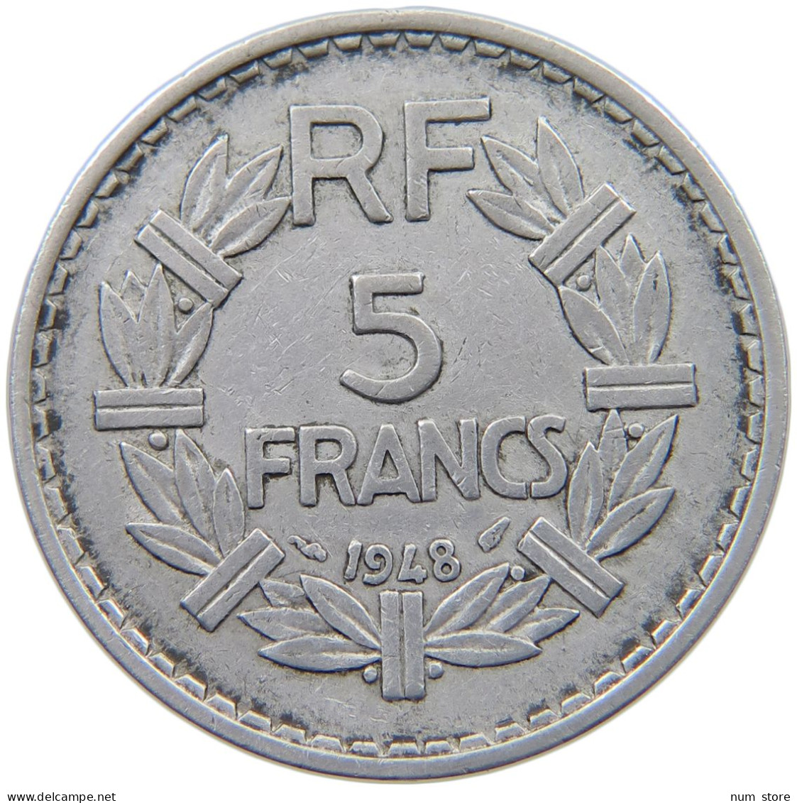 FRANCE 5 FRANCS 1948 #c078 0393 - 5 Francs