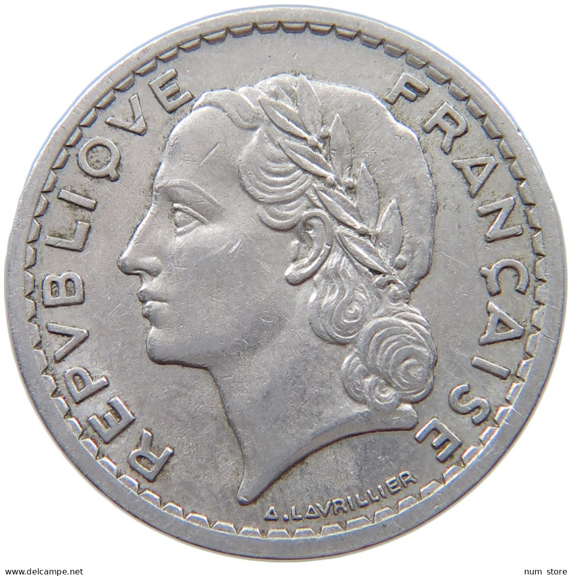 FRANCE 5 FRANCS 1947 #s079 0355 - 5 Francs