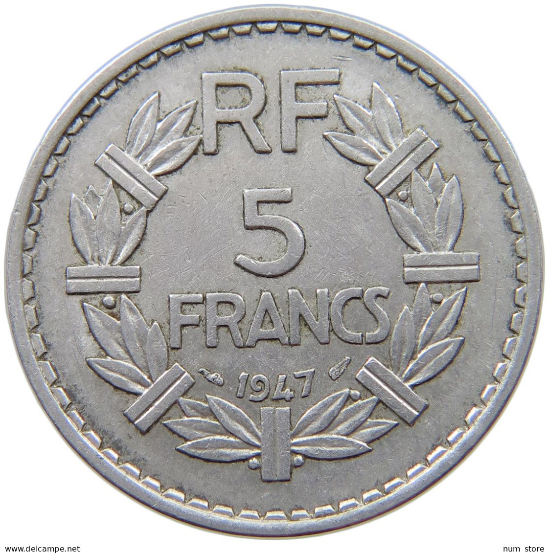 FRANCE 5 FRANCS 1947 #s079 0355 - 5 Francs