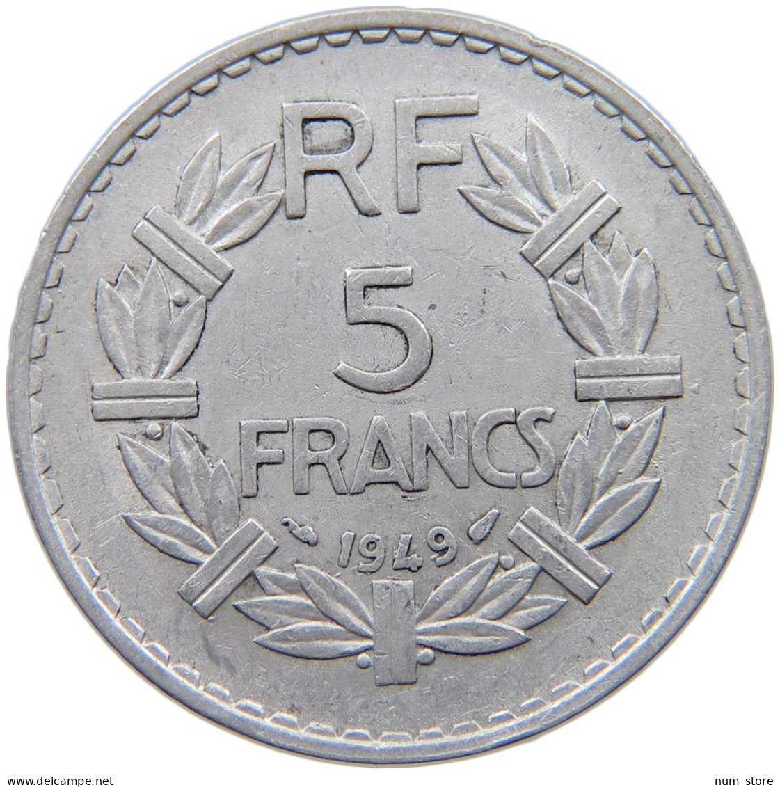 FRANCE 5 FRANCS 1949 #a076 0553 - 5 Francs