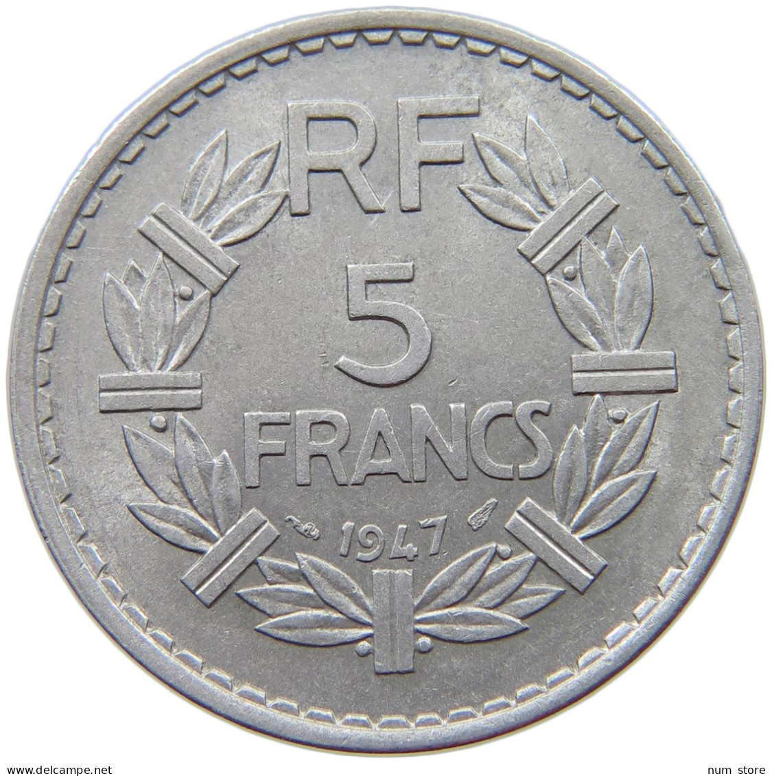 FRANCE 5 FRANCS 1947 #s079 0357 - 5 Francs