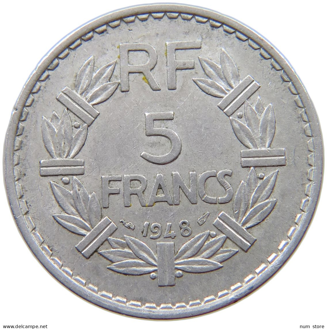 FRANCE 5 FRANCS 1948 #s079 0351 - 5 Francs