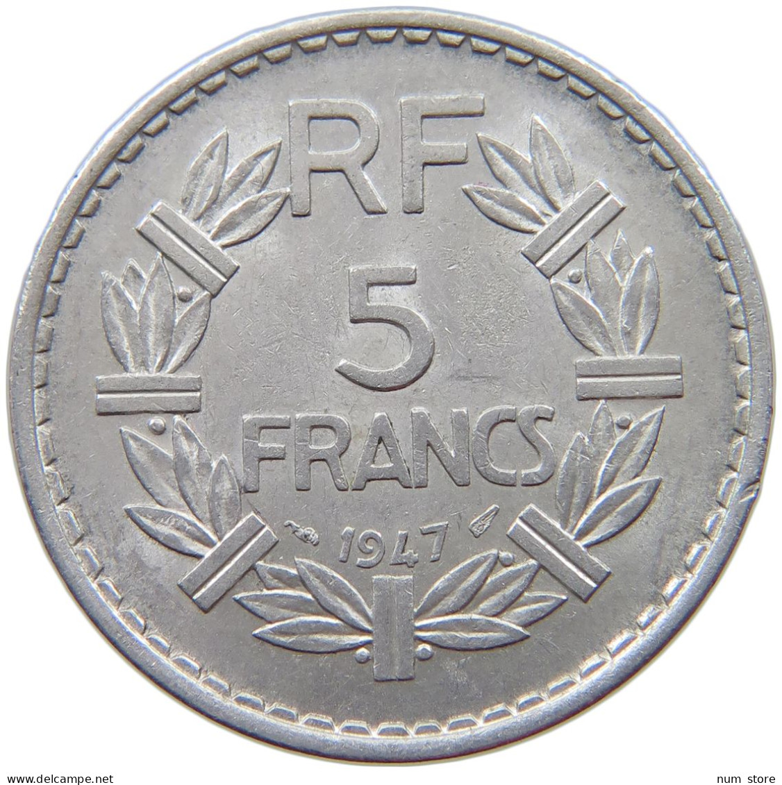 FRANCE 5 FRANCS 1947 #s079 0363 - 5 Francs
