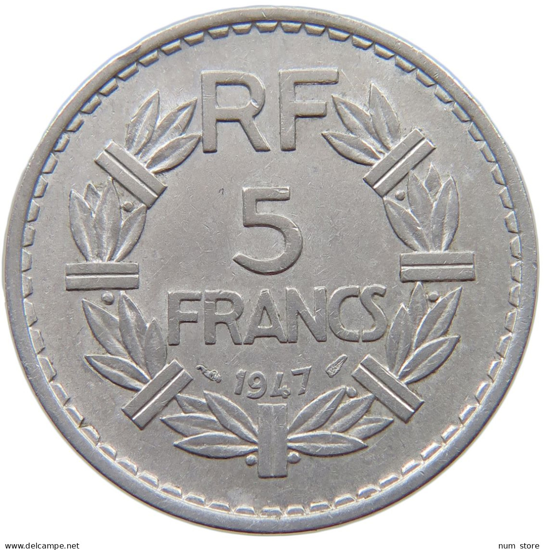 FRANCE 5 FRANCS 1947 #s068 0811 - 5 Francs