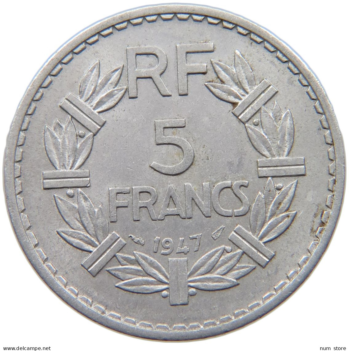 FRANCE 5 FRANCS 1947 #c078 0407 - 5 Francs