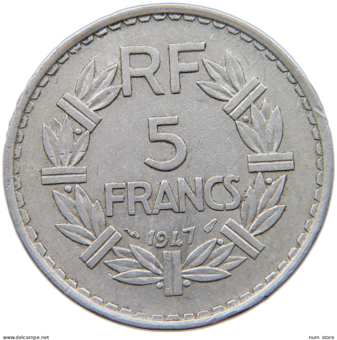 FRANCE 5 FRANCS 1947 #c061 0139 - 5 Francs