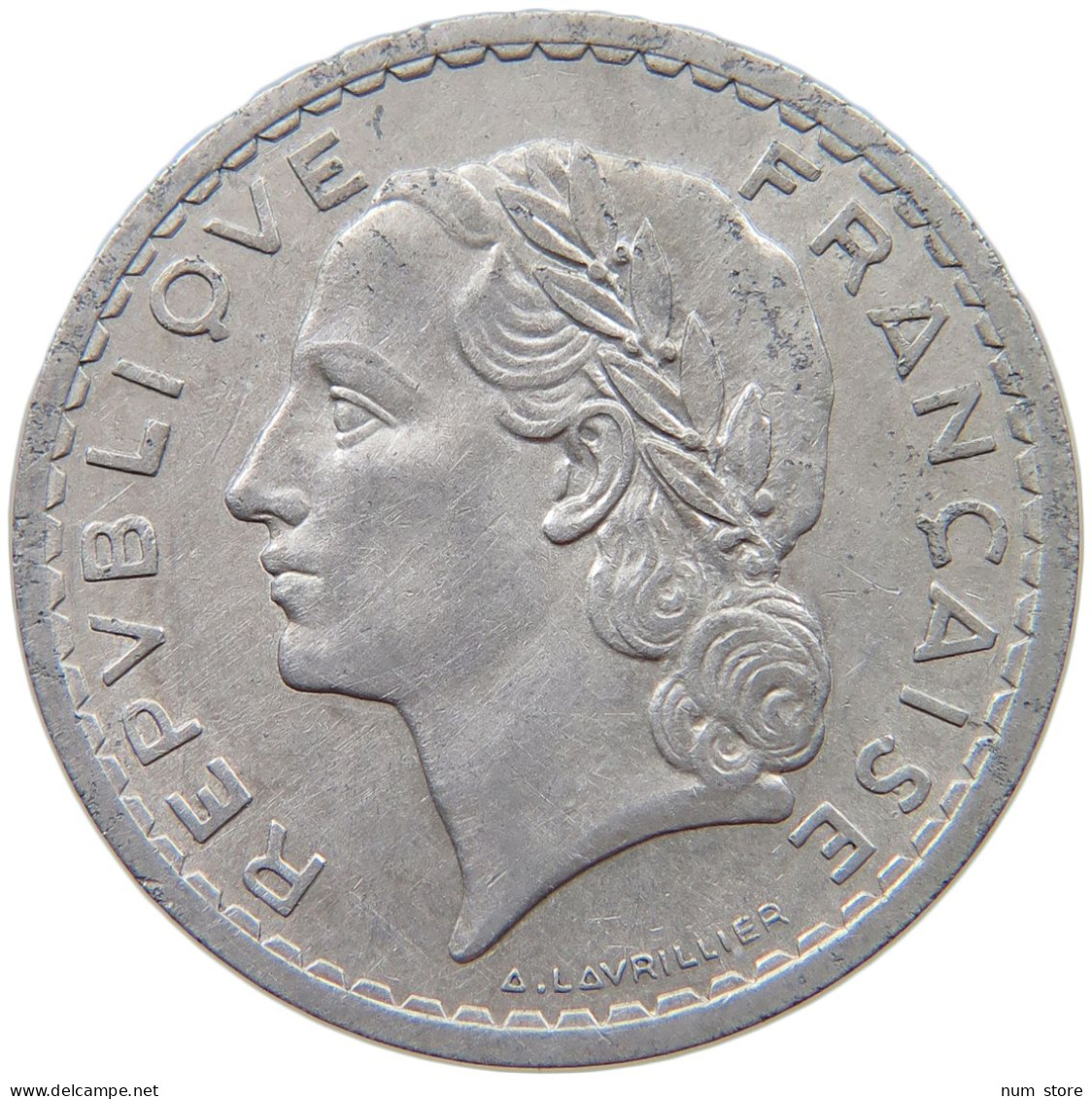 FRANCE 5 FRANCS 1947 #c061 0133 - 5 Francs