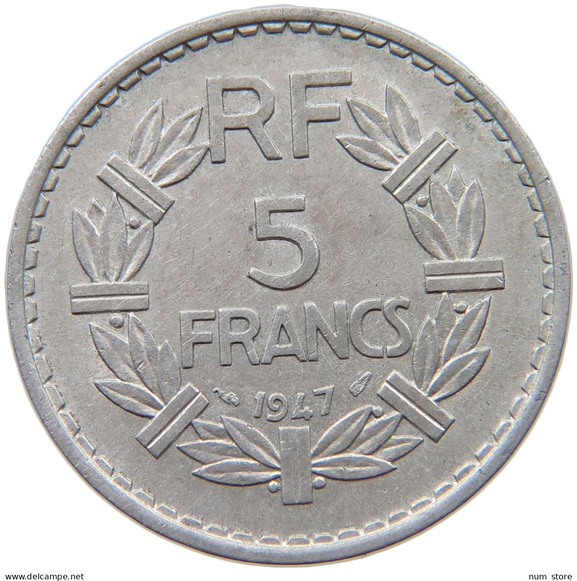 FRANCE 5 FRANCS 1947 #c061 0133 - 5 Francs