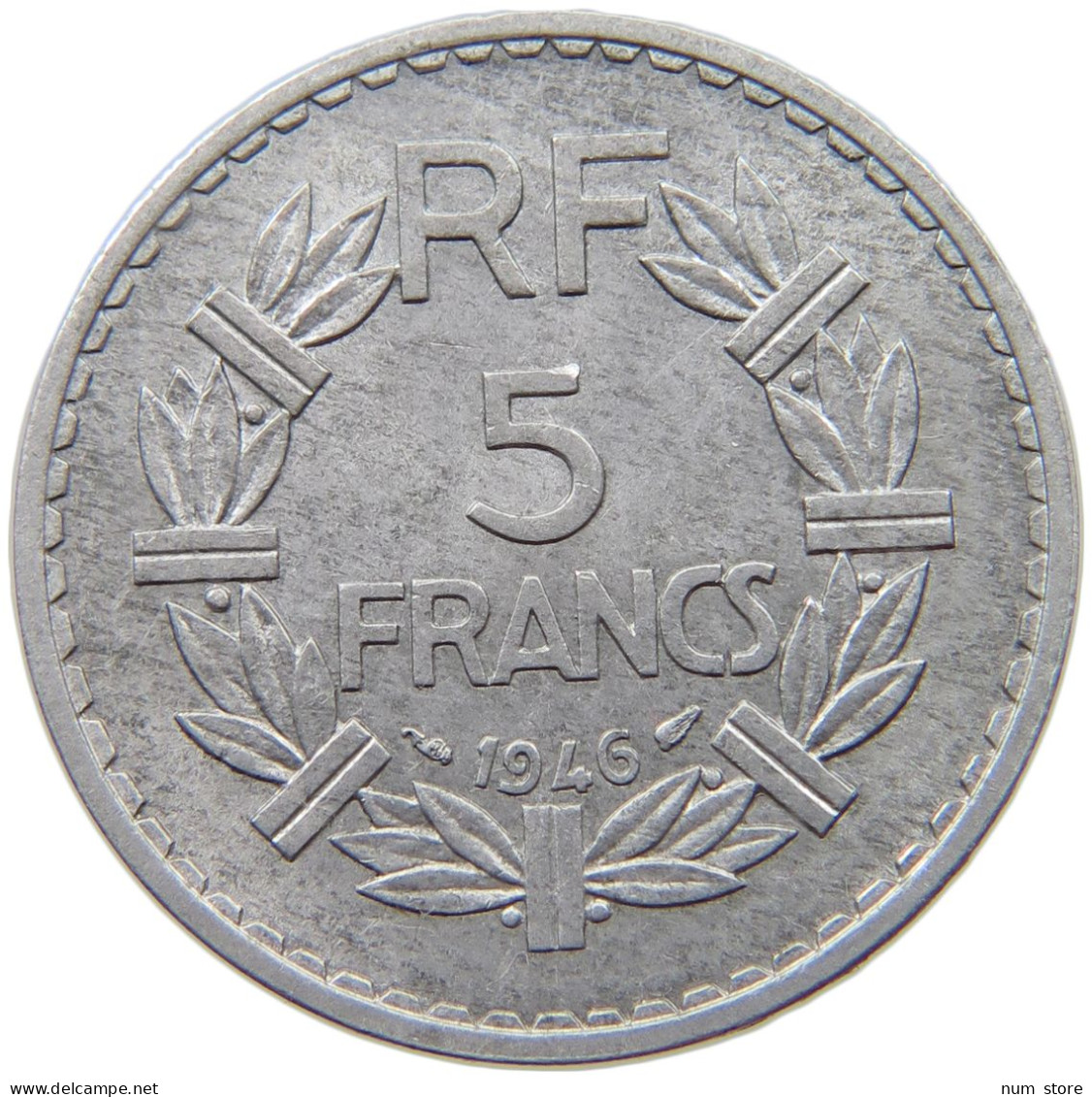 FRANCE 5 FRANCS 1946 #a021 1109 - 5 Francs