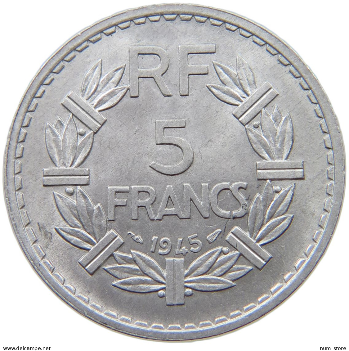 FRANCE 5 FRANCS 1945 TOP #a021 1107 - 5 Francs