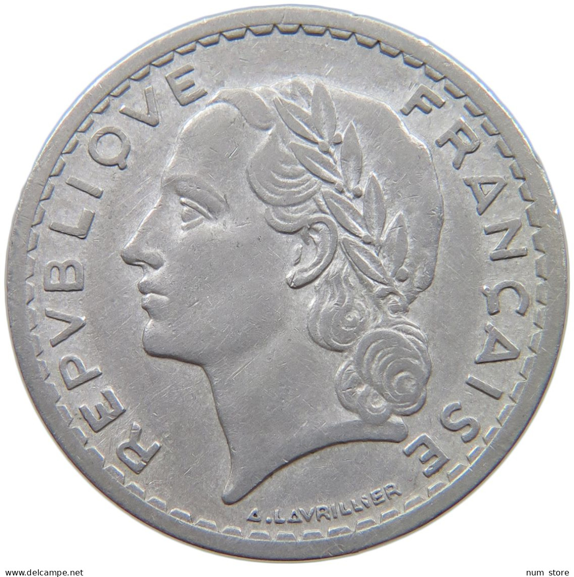 FRANCE 5 FRANCS 1946 #a060 0139 - 5 Francs