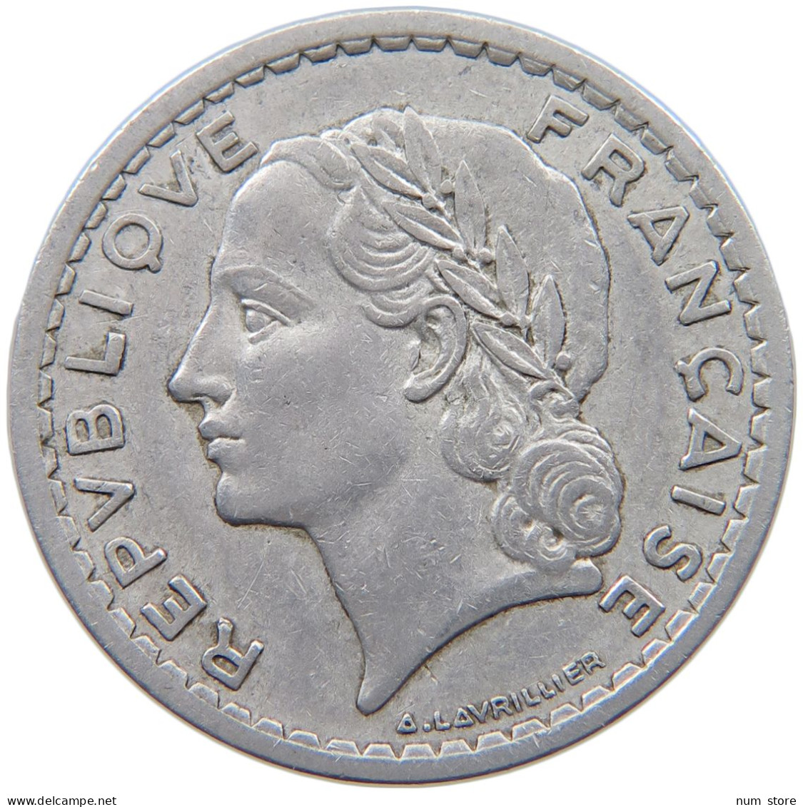 FRANCE 5 FRANCS 1945 #c078 0403 - 5 Francs