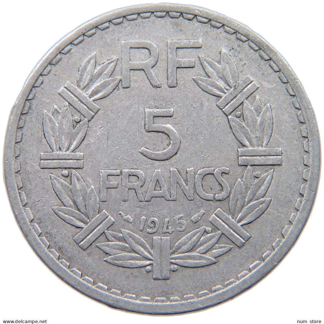 FRANCE 5 FRANCS 1945 #c078 0397 - 5 Francs