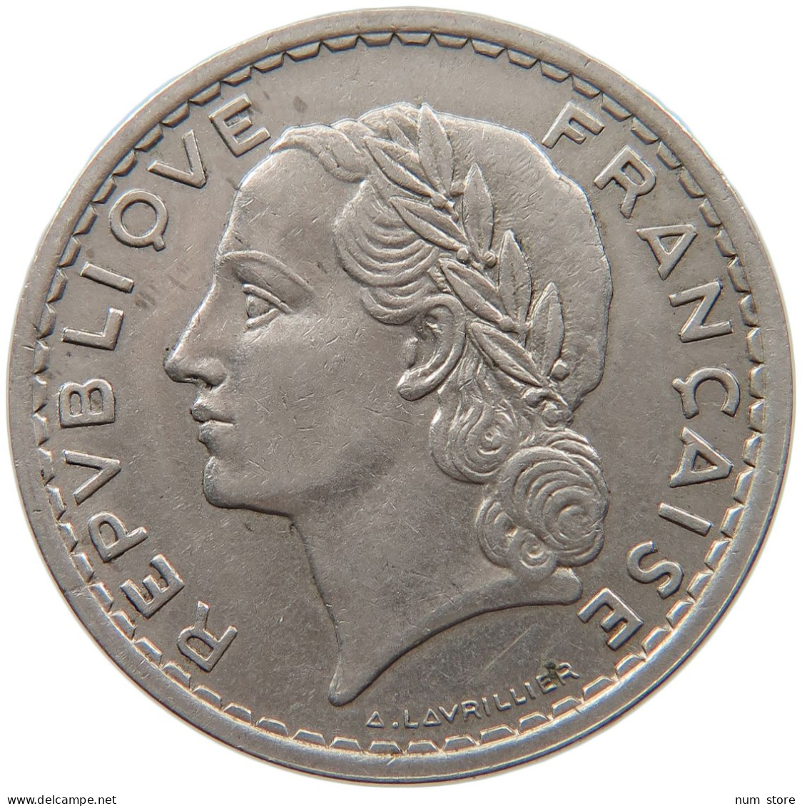 FRANCE 5 FRANCS 1935 #s019 0007 - 5 Francs