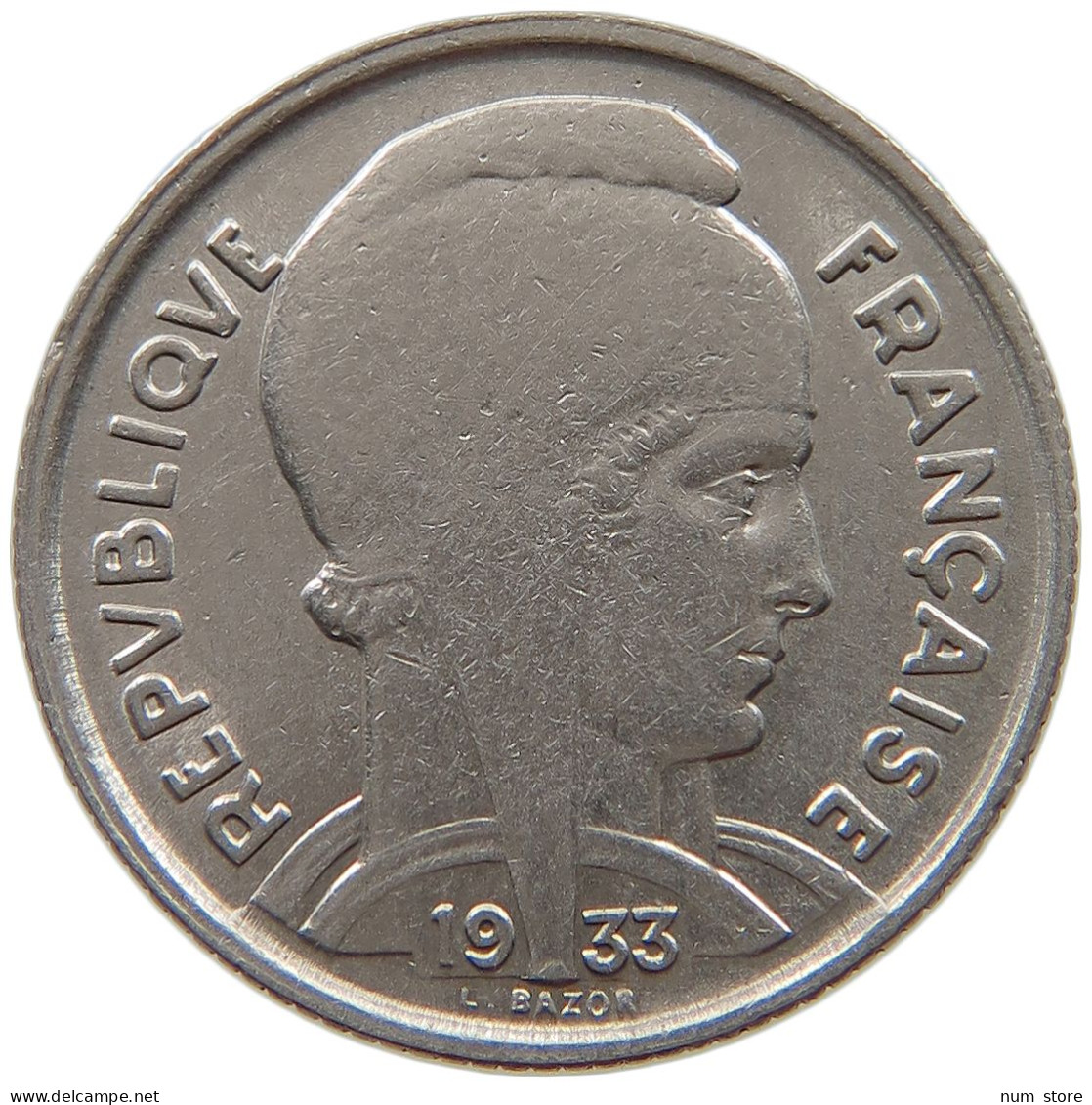 FRANCE 5 FRANCS 1933 TOP #c065 0365 - 5 Francs