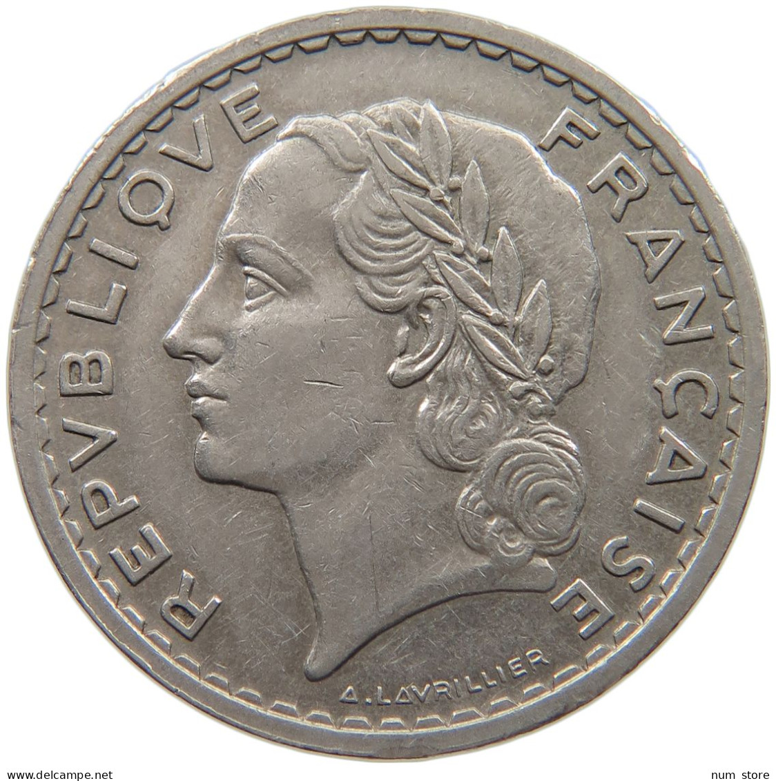 FRANCE 5 FRANCS 1935 #c022 0781 - 5 Francs