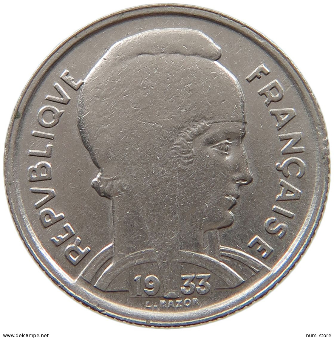 FRANCE 5 FRANCS 1933 #c065 0361 - 5 Francs