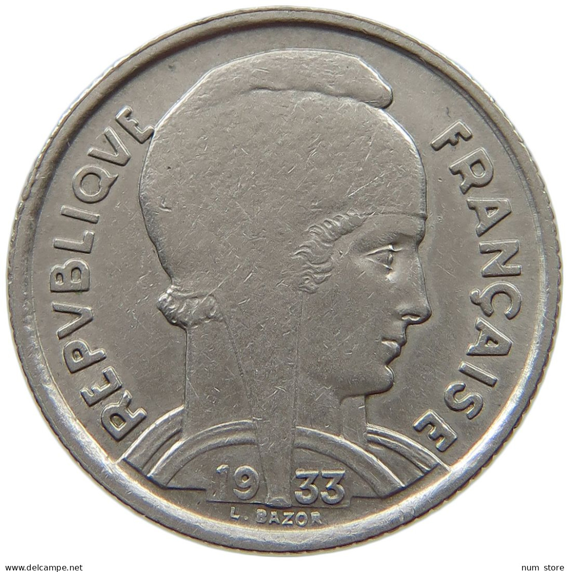 FRANCE 5 FRANCS 1933 #a015 0675 - 5 Francs