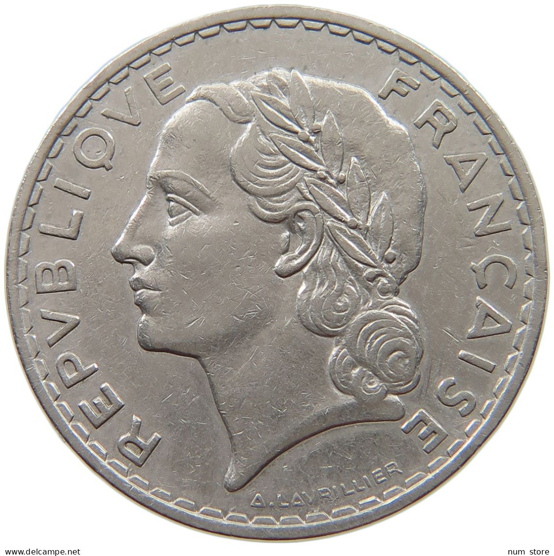 FRANCE 5 FRANCS 1933 #a013 0759 - 5 Francs