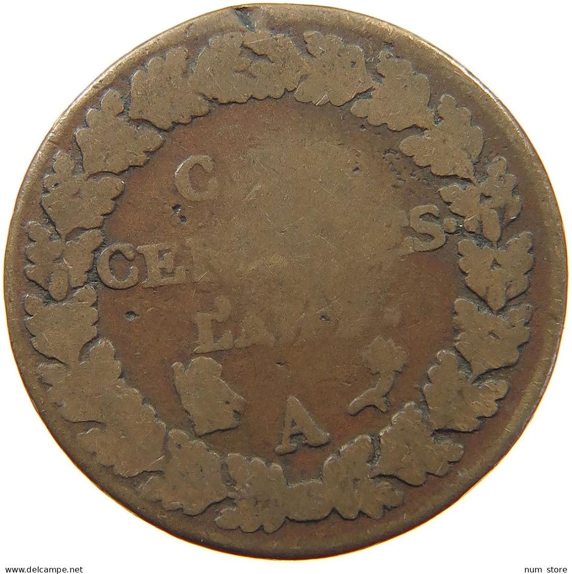 FRANCE 5 CENTIMES 7 A #a009 0171 - 5 Centimes